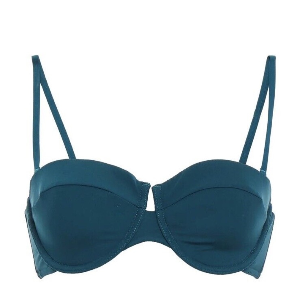 Zimmermann Separates Sculpt Bandeau Bikini Top Size 10